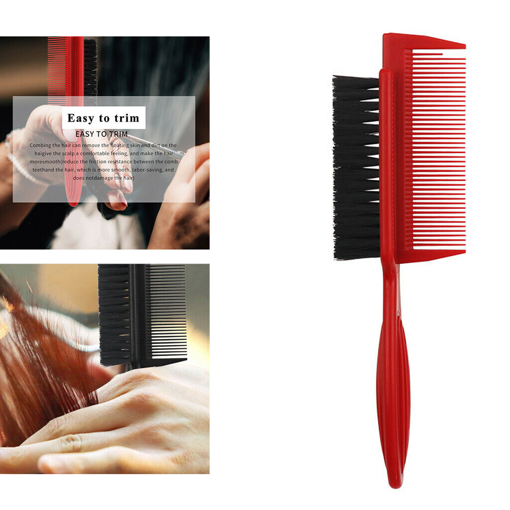 Retro Anti-static Dual Use Nylon Styling Combs Hair Brush for Salon Tool