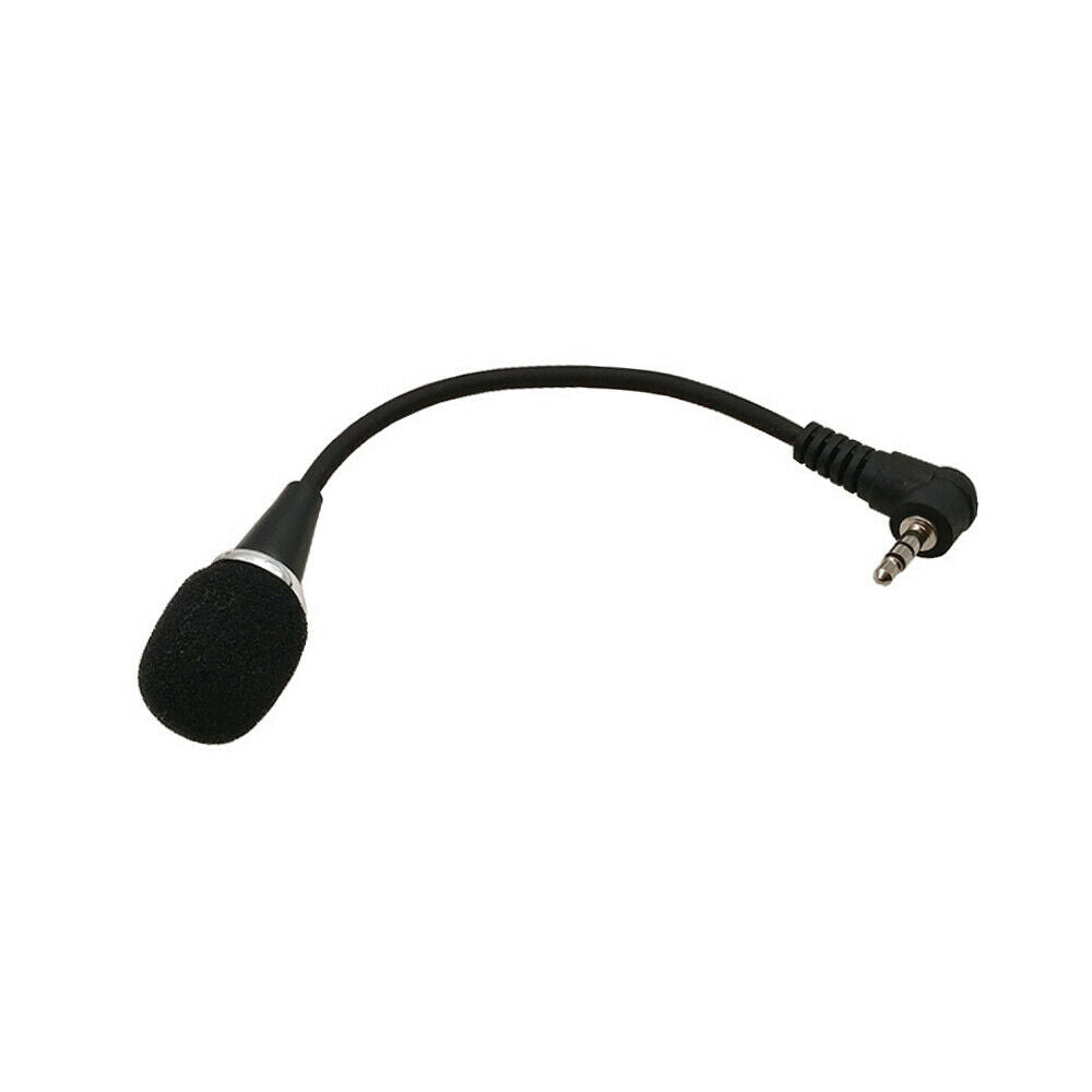 Portable Mini 3.5mm Stereo Mic Audio Microphone For PC Mobile Phone Laptop zj
