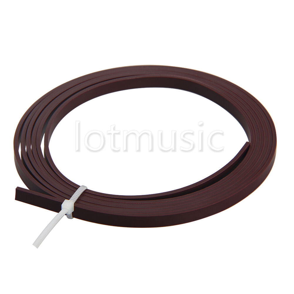5 Pcs ABS Guitar Bindings Purfling Strips Luthier Supply Coffee 1650 x 4 x 1.5mm