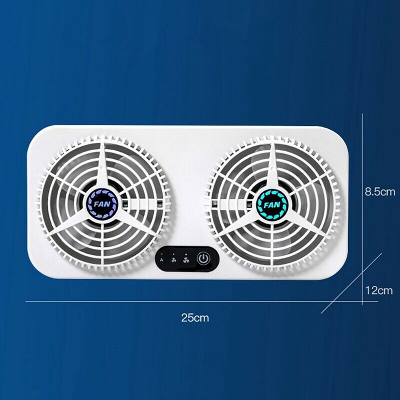 USB Car Cooling Tool Car Exhaust Fan Vehicle Air Circulation Smoke Exhaust FK5E9