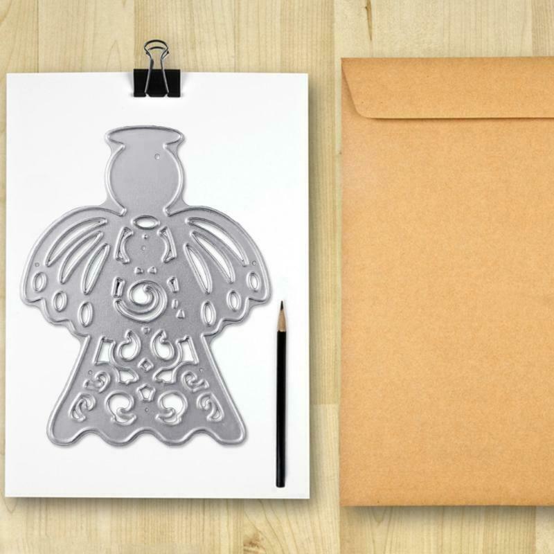 Angel Metal Cutting Dies Stencil DIY Scrapbooking Album Paper Card Template Mold