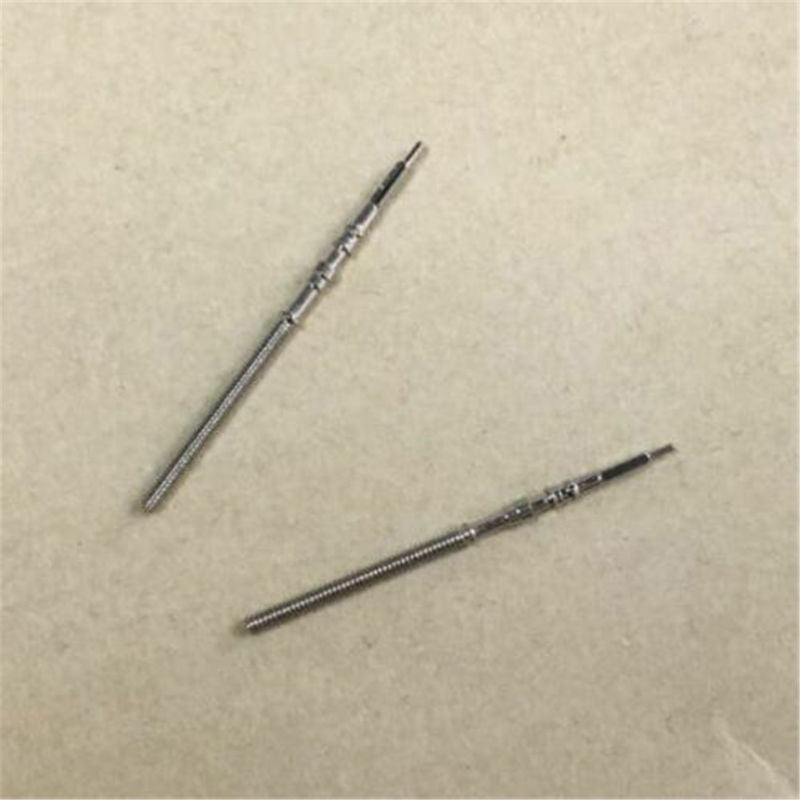 2PCS Watch Winding Stem Replacement Wristwatch Part for NH35 NH36 Movement