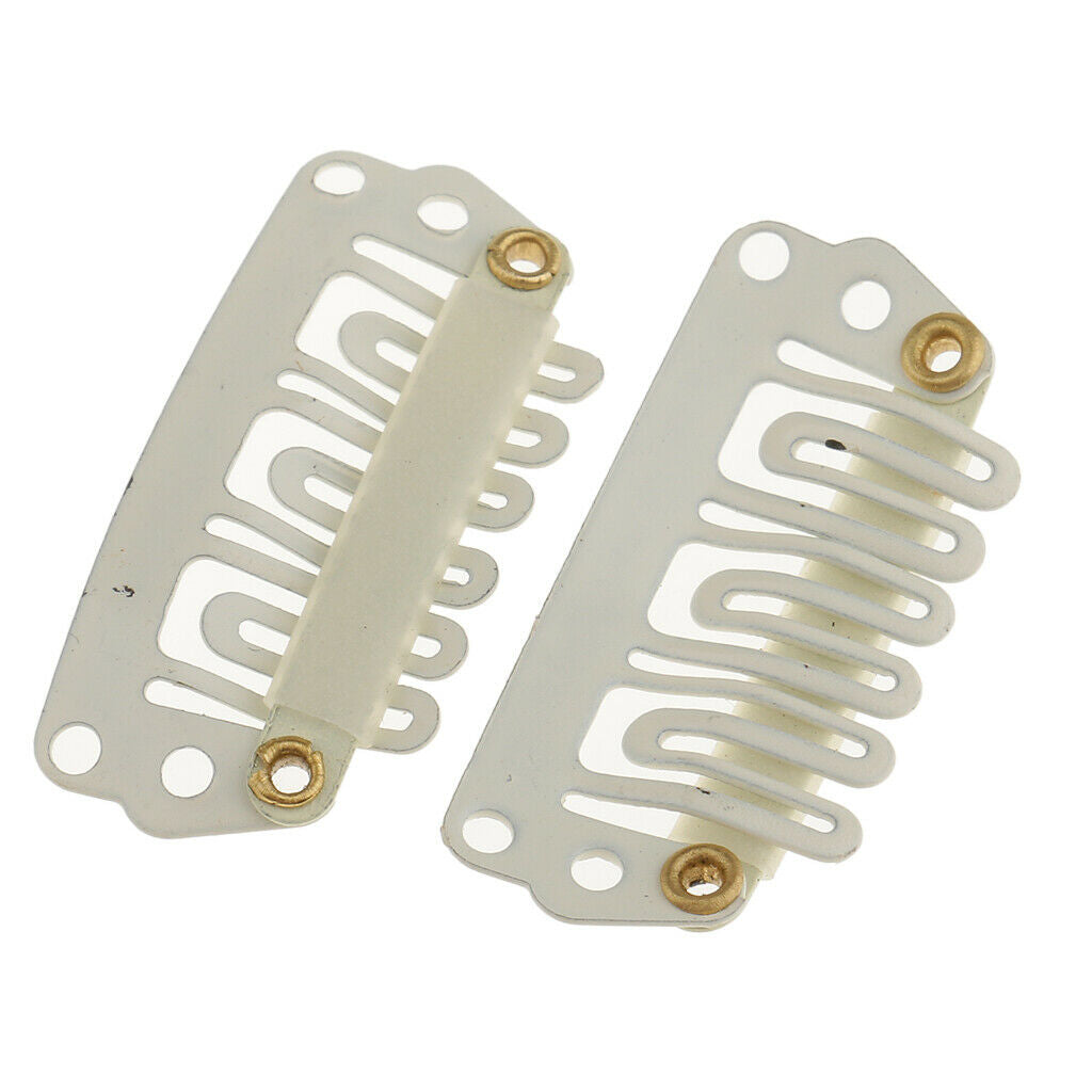 200pcs 28mm U Shape Metal Clips for Wig Clips