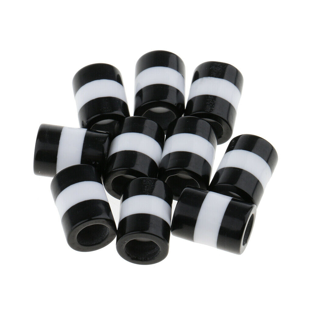10 Pieces Lined Micro Rings Links Beads for Wigs Hair Extensions, Great for