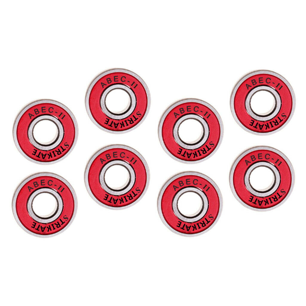 16x 608RS Frictionless ABEC-11 Skateboard Bearing Rolling Bearings 8mm
