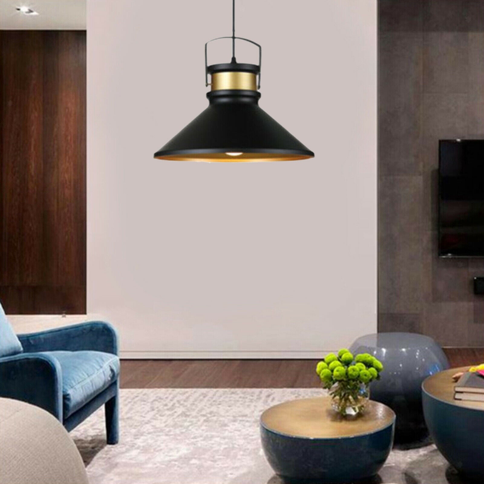 Industrial Style Hanging Lampshade Modern Lamp Shade Cover Dorm Office Decor