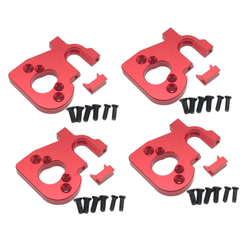 4x 1:14 RC Metal Motor Seat for WLtoys 144001 Crawler Trucks Accessories
