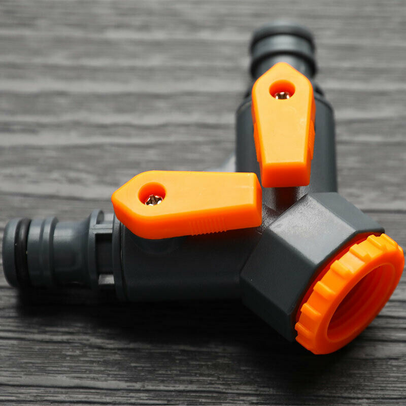Quick Connector Y Shape Water Tap Splitter Irrigation Agriculture ConnectorA KX