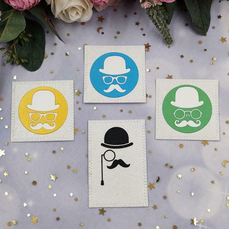 DIY Carbon Steel Cutting Cap Die-Cuts Hat Mage Shape Deco Embossing Nice Cards
