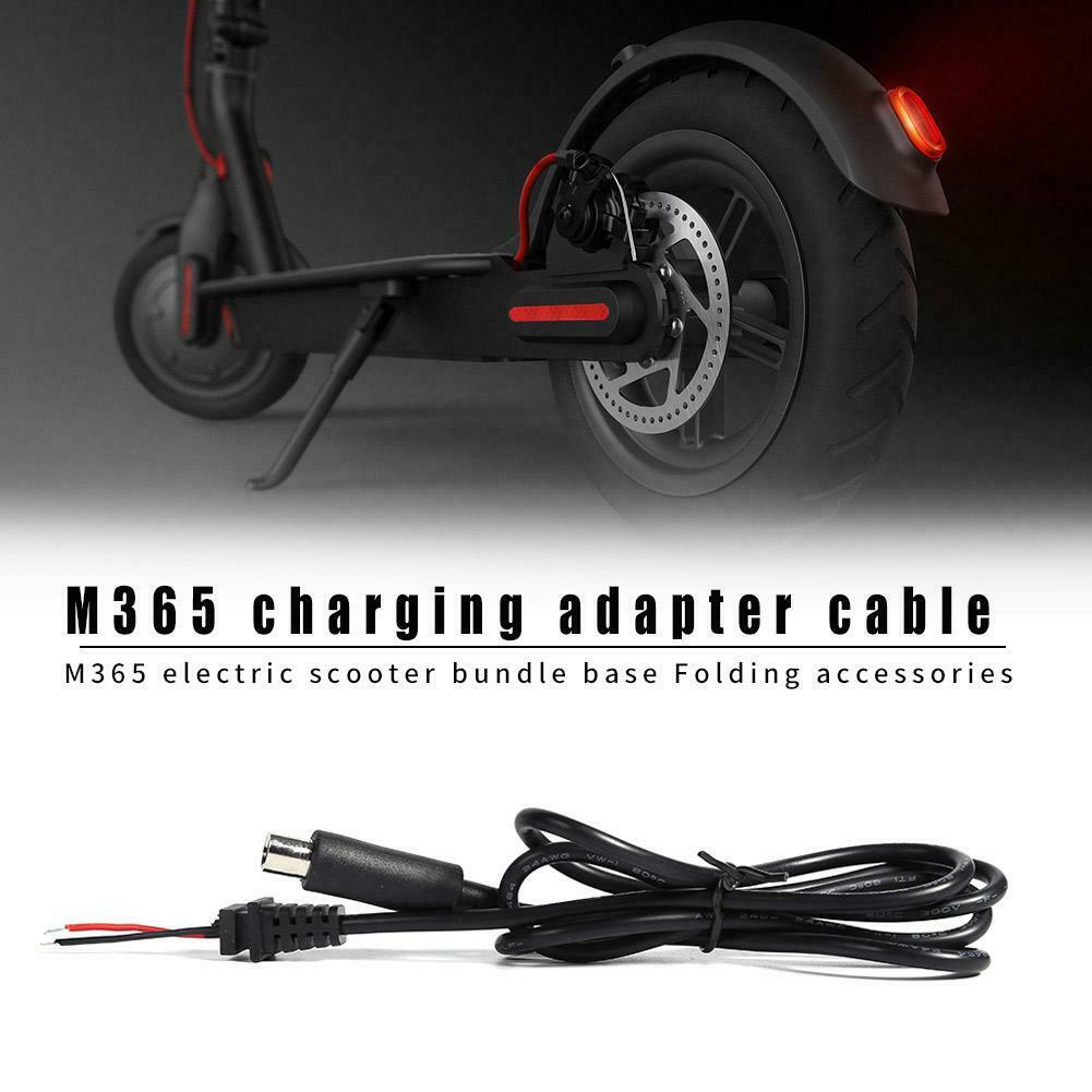 DC 8mm Charging Cord 42V 2A Charger Power Cable for M365 Electric Scooter Tool