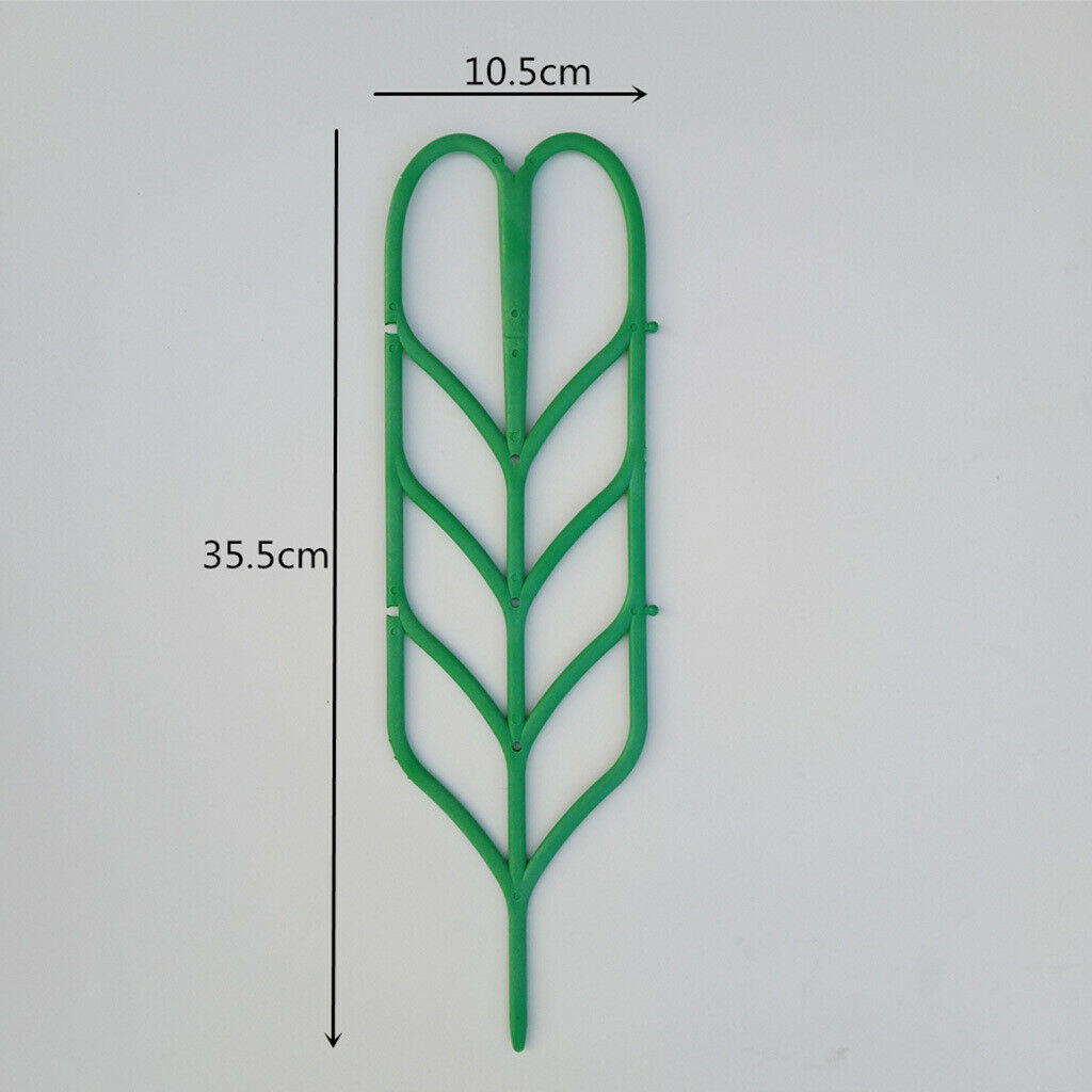 6pcs Plastic Plant Support Stand Holder for Small Houseplant Trellis Frame