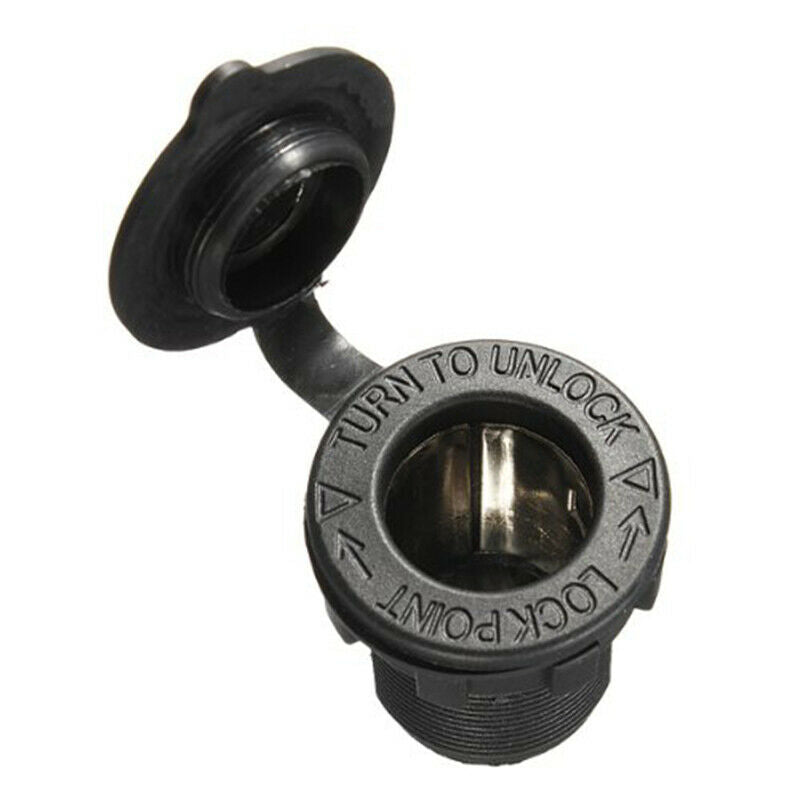 Waterproof ette lighter plug adapter charger 12V / 24V power supply accessorieY7