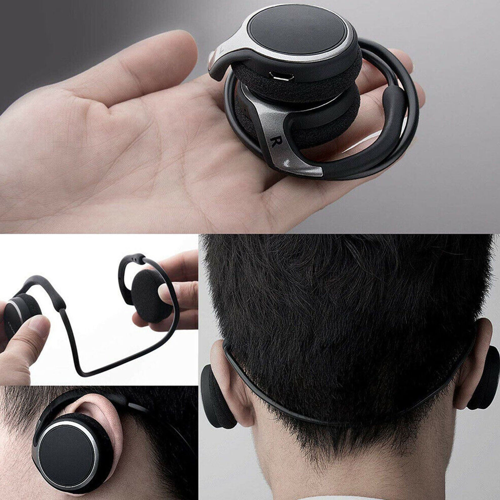 Bluetooth Headphones Wireless Earbuds Neckband Sports Headset Over-Ear Headphone
