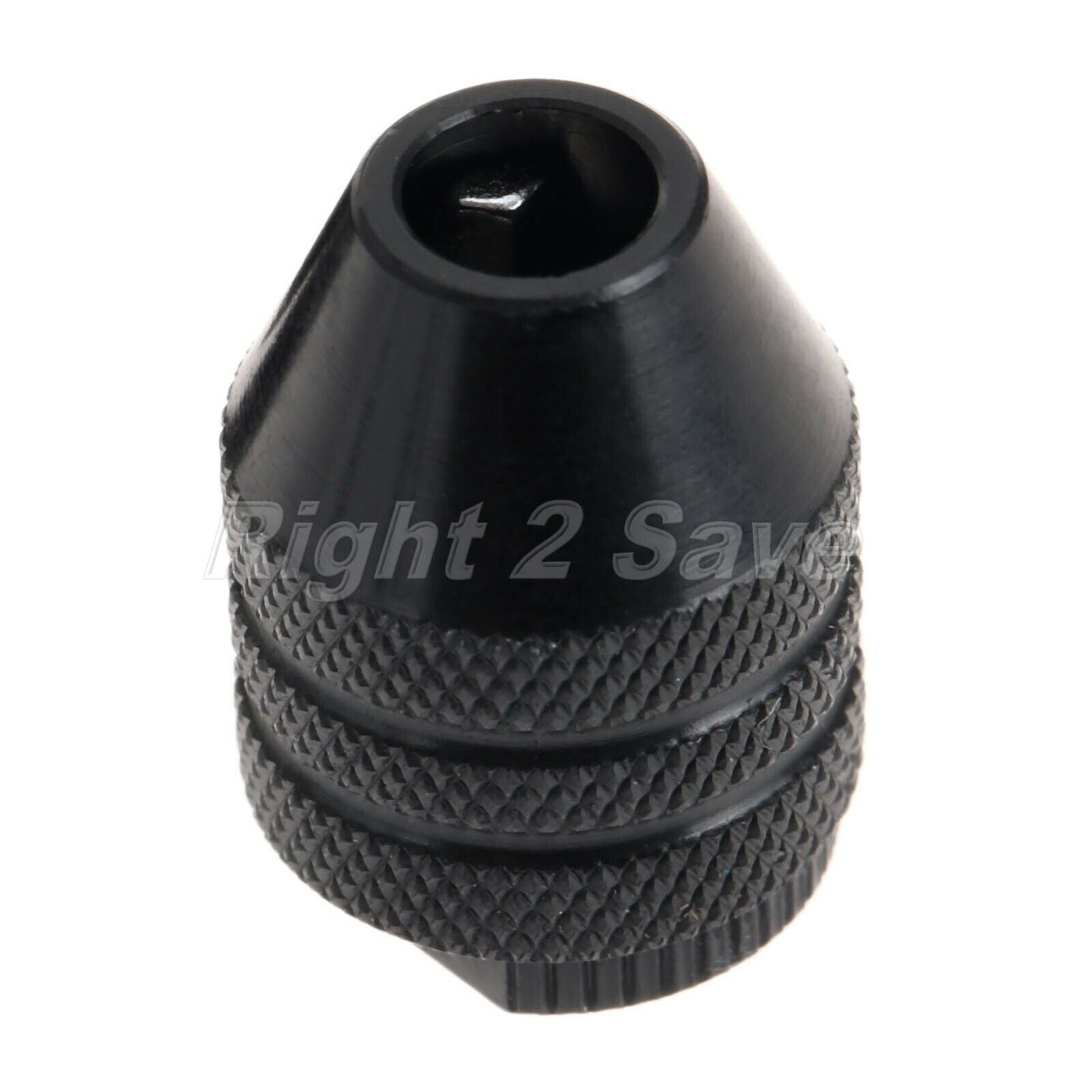 Keyless Drill Chuck & 0.5mm-3.2mm Brass Collets 4.8mm Shank Rotary Tool Kit R2S