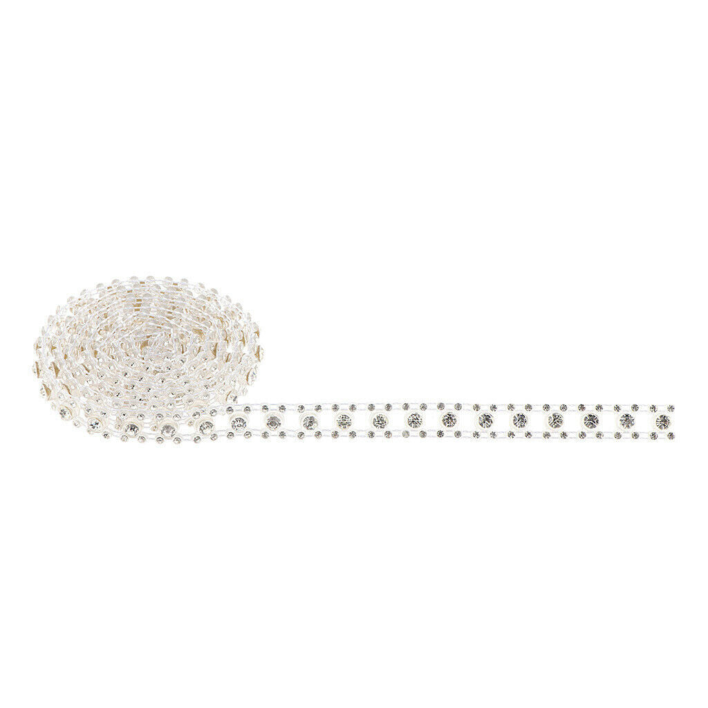 1 Yard Wedding Bridal Rhinestone Trim DIY Sewing Trimming for Wedding Bridal