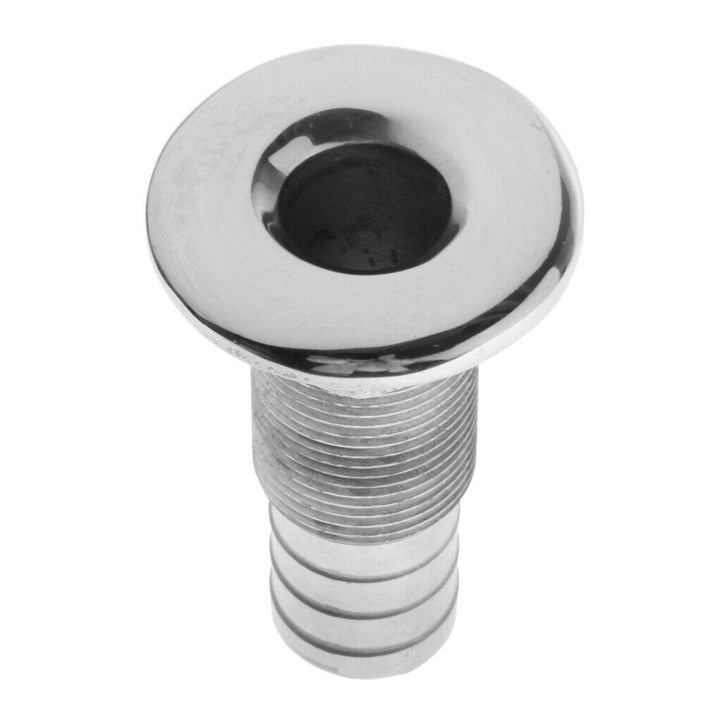 Stainless Steel Boat Thru Hull Fitting for Boat Yacht Hardware Parts 3/4"