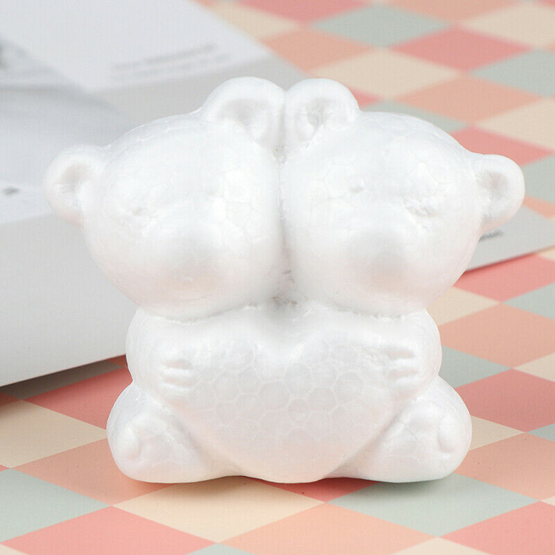 Modeling bear Shape White Polystyrene Foam Balls For DIY Christmas Gifts aaJ XC