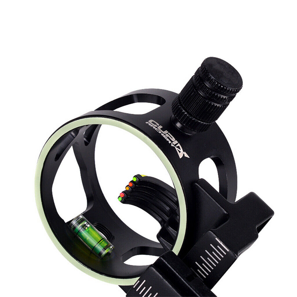 Bow Sight Slider Compound Bow Aim Right/Left Handed Training Aids Black