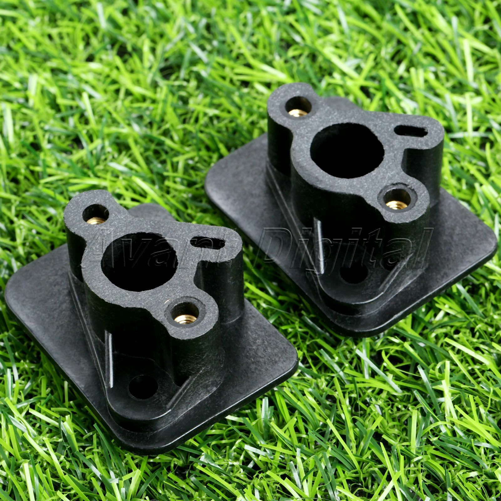 40-5 43CC 52CC Brushcutter Trimmer Intake Manifold Carburetor Base Parts 2pcs