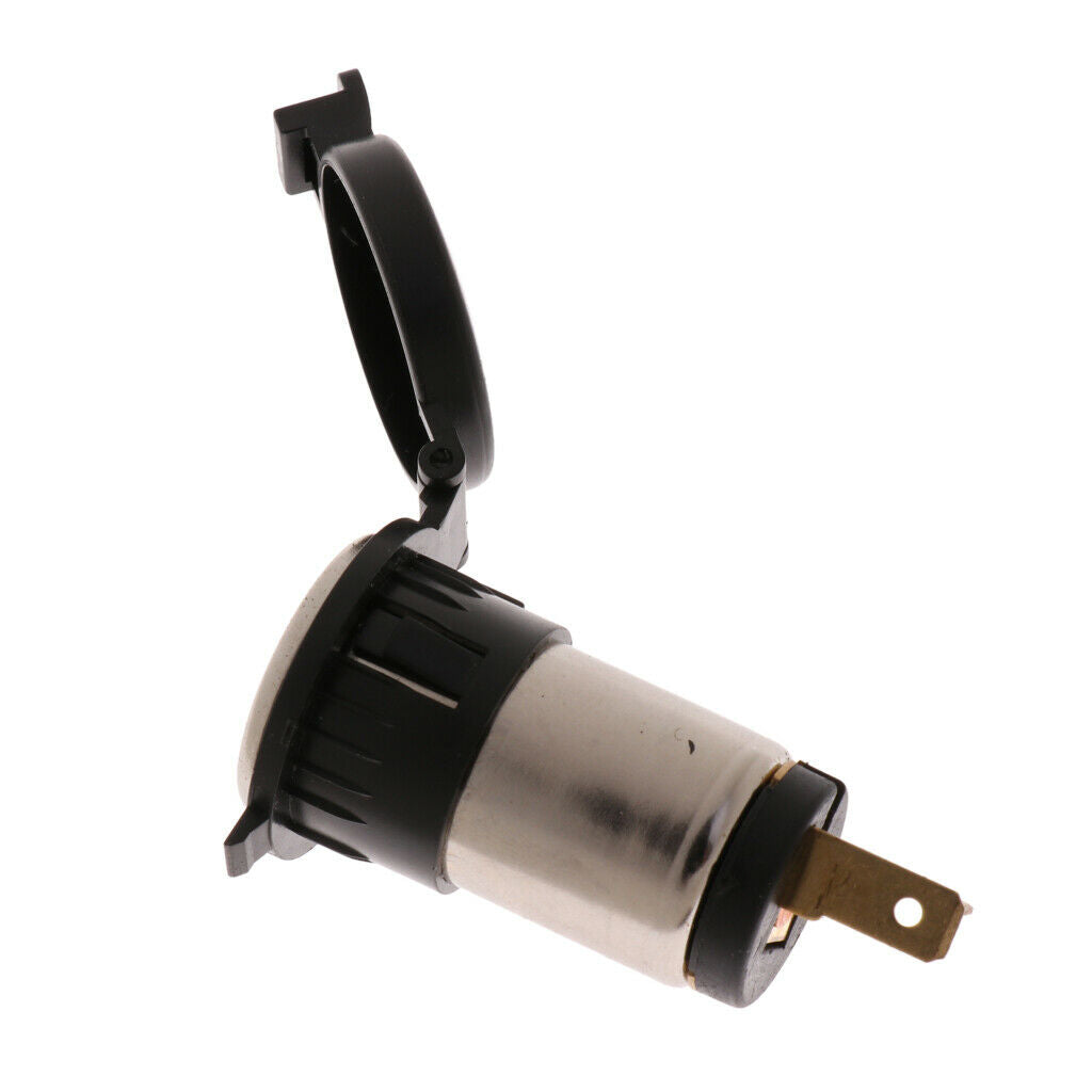 Durable 12V 120W Motorcycle Car Cigarette Lighter Socket Plug