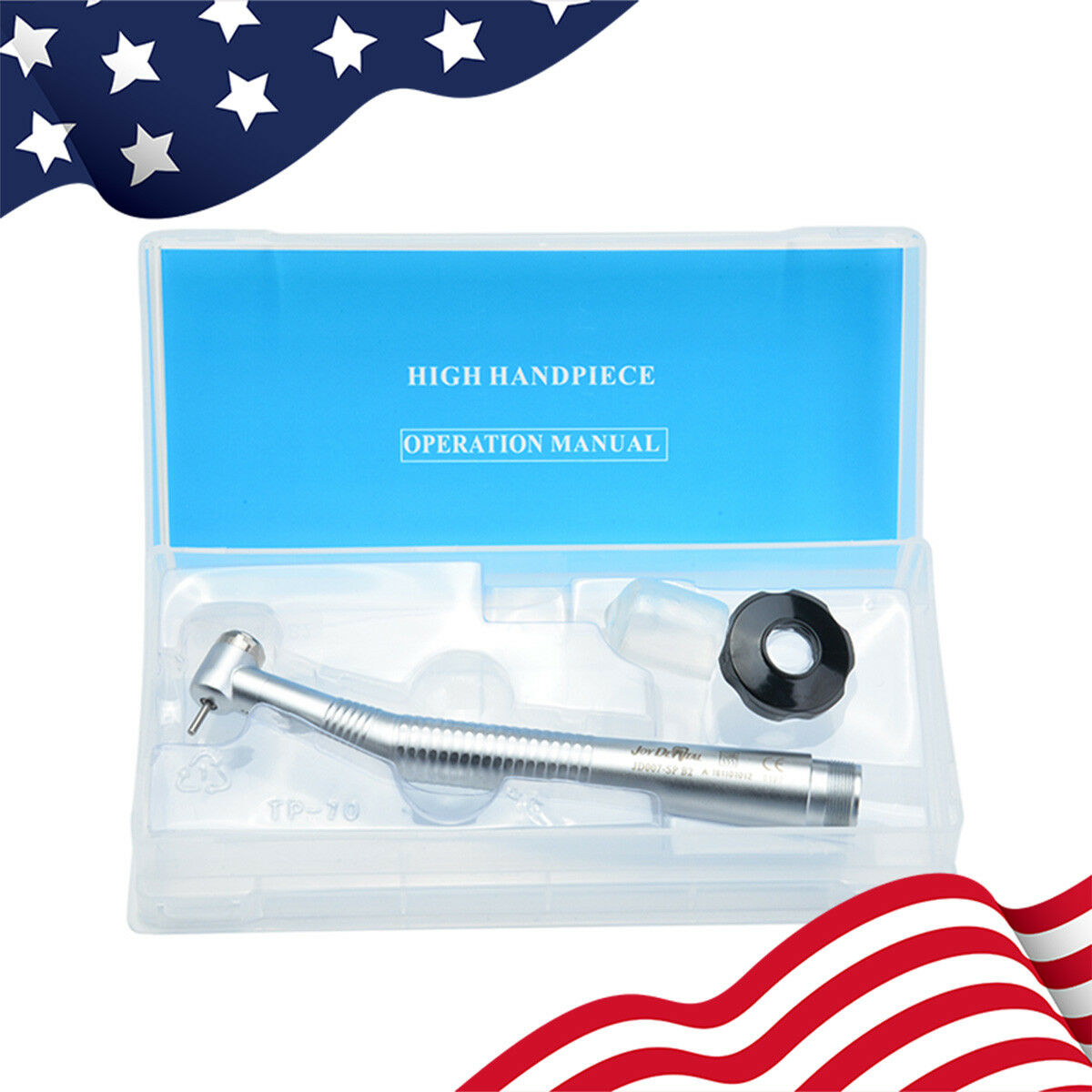 6x Dental NSK Pana Air Style High Speed Standard Button Handpiece 2Holes