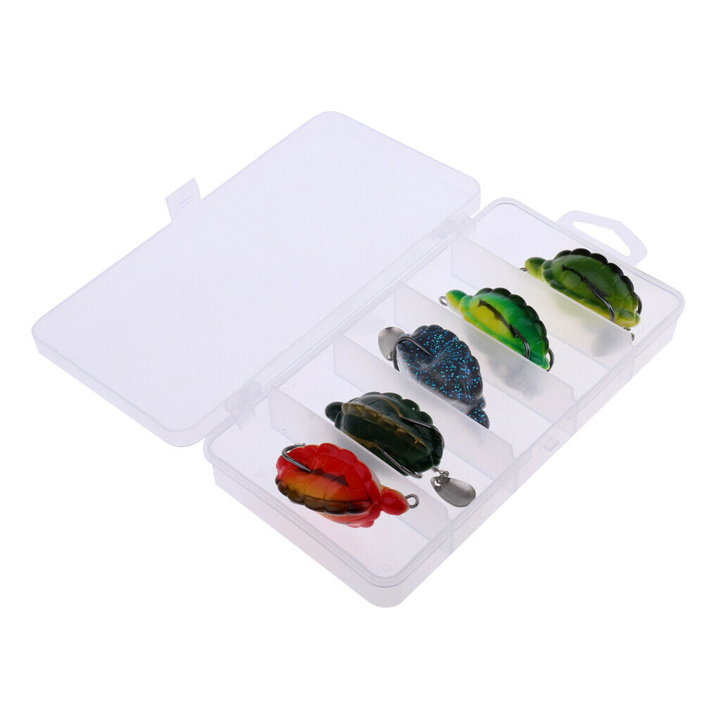 5pcs Fishing Tackle For Fishing Enthusiasts Topwater Fishing Lure Hook Bait