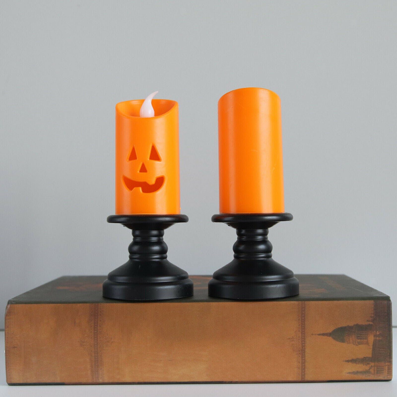 Halloween Party Ornaments LED Candle Flameless Light Props Home Decoration