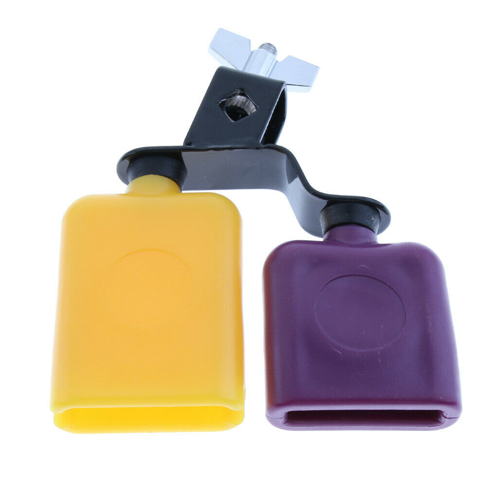 Plastic Cowbell Cow Bell Mountable Drum Kit Musical Percussion Accessory