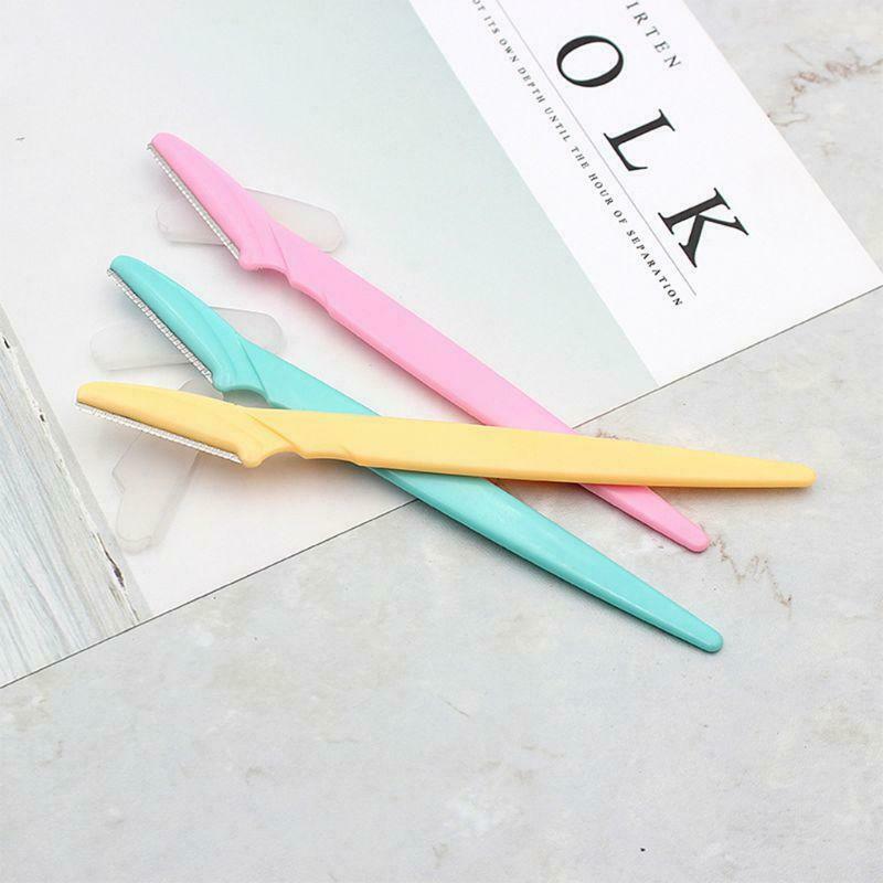 Eyebrow Facial Hair Trimmer Shaper Exfoliating Tool for Women and Men 15 Pcs