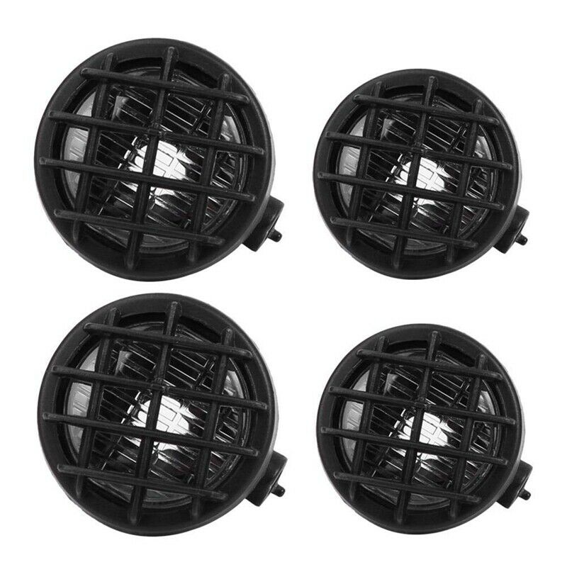 RC Car Round Lampshade / Light Cover for 1:10 RC Cler Axial SCX10 D90 Tamiya CW5