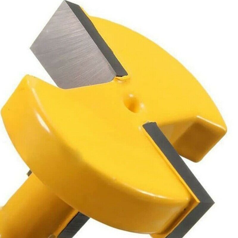1/4Inch Shank T-Slot Slotting Router Bit Straight Edge Groove Forming Milling Y2