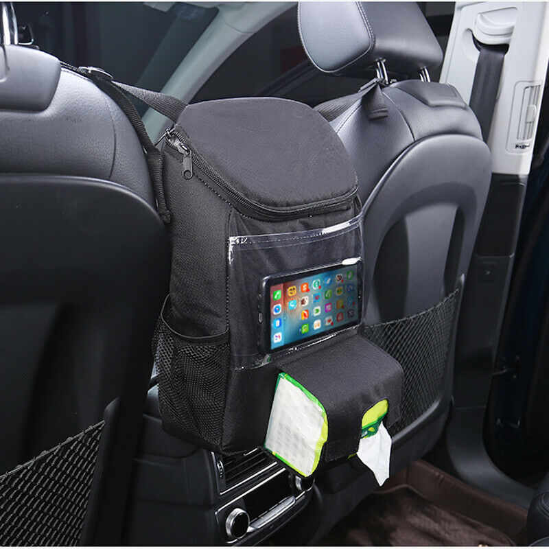 Car Seat Back Waterproof Hanging Bag Second Row Multifunction Storage Universal