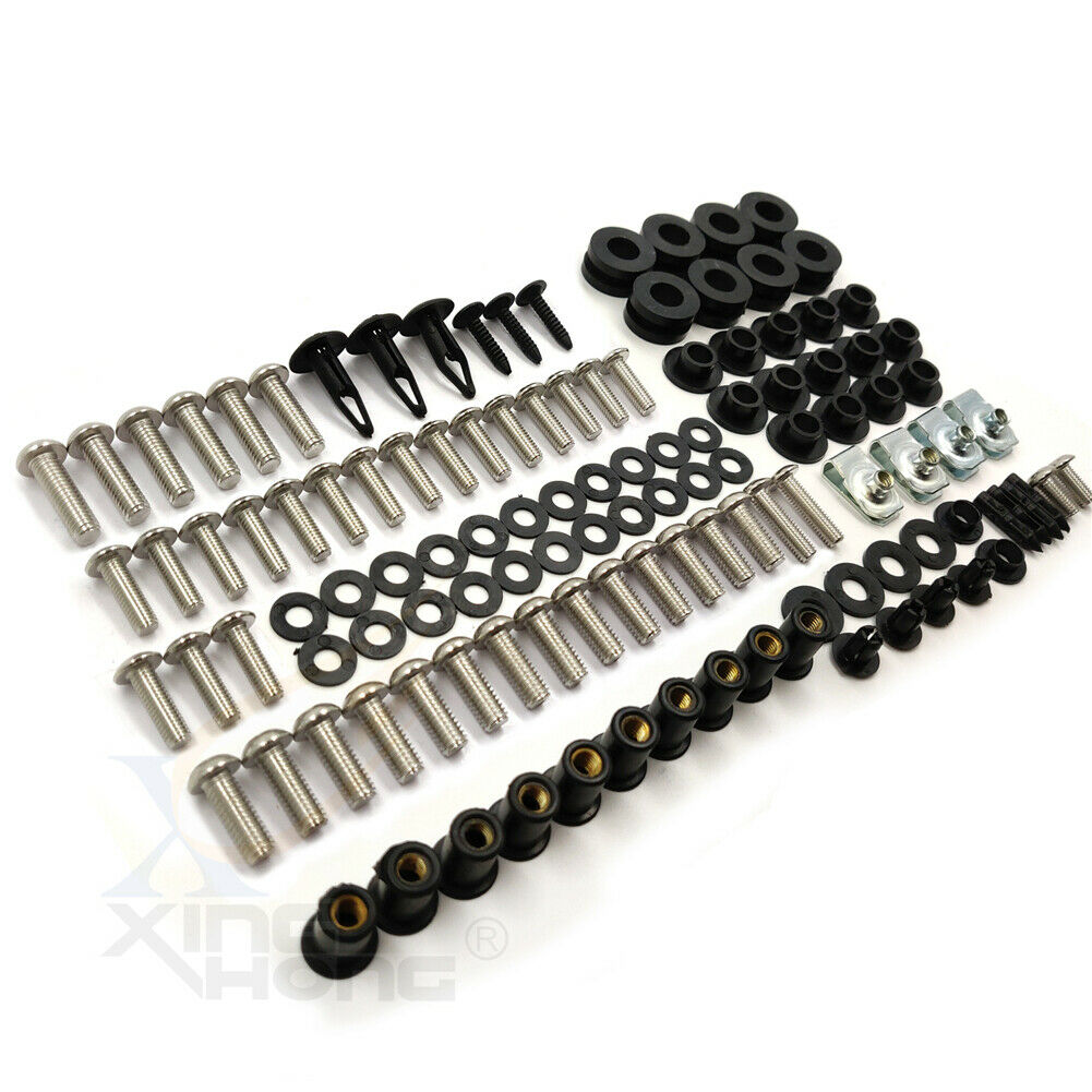 Fairing Bolt Kit Complete Body Screws For Kawasaki Ninja 250 EX250R 2008 - 2012