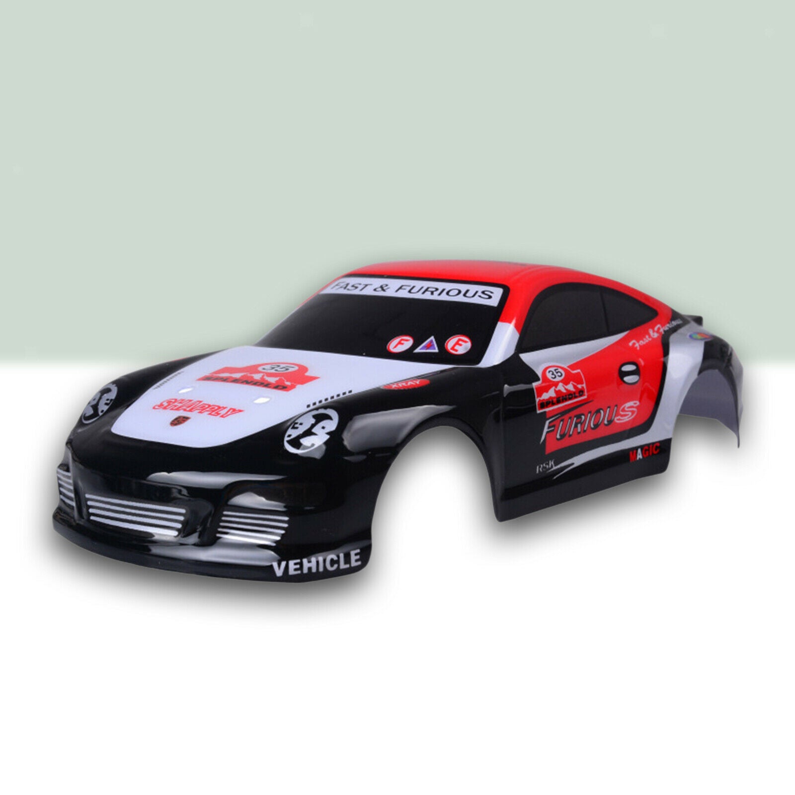 Plastic 1/28 Body Shell RC Vehicles Spare Parts Upgrade Modification Parts