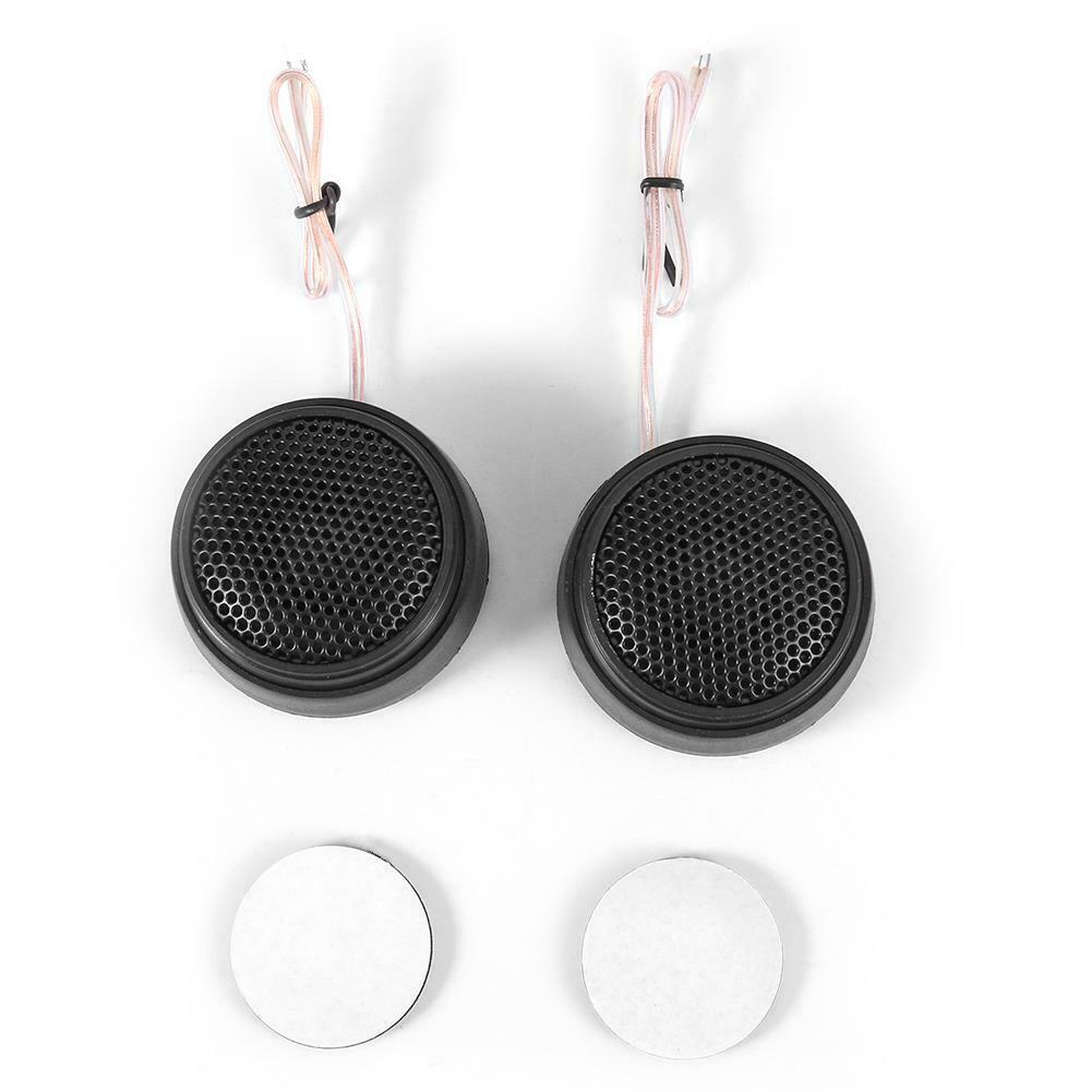 1 Pair Car Dome Tweeter Speakers 98dB 100W Super Power Audio Loudspeakers @
