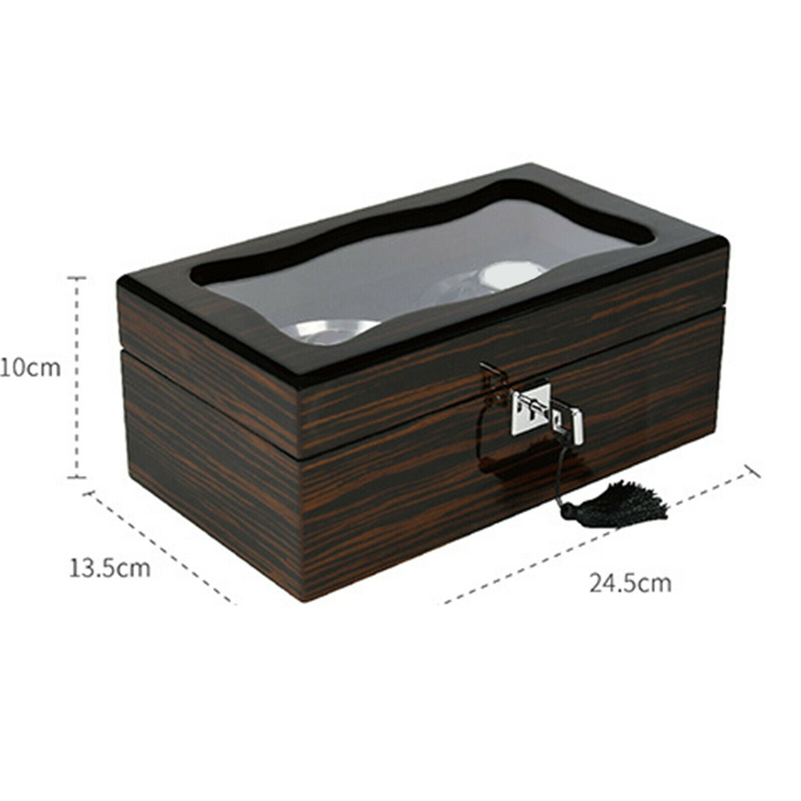 Wooden Mechanical Watch Display Box Watches Storage Box Durable Premium
