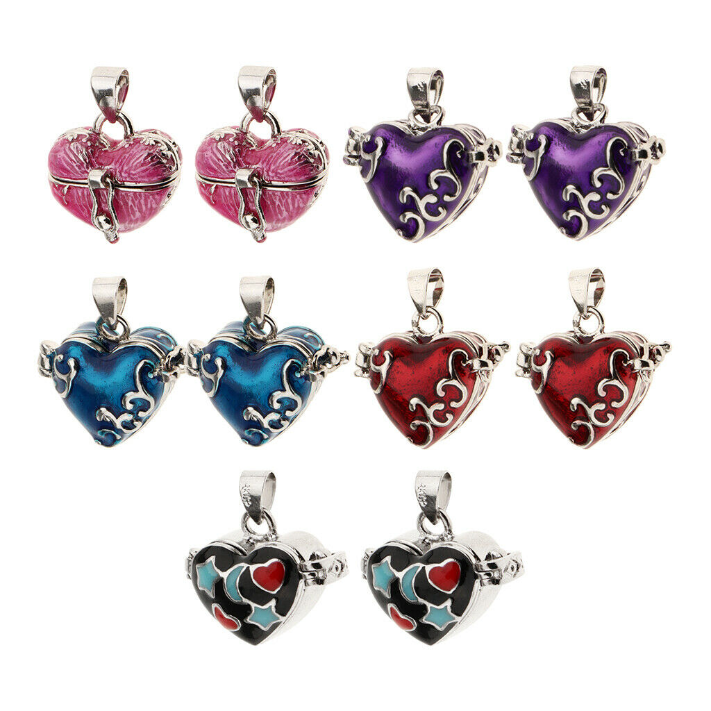 10x 5 Types Cremation Urn Case Pendants Memorial Pet Lover Keepsake Jewelry
