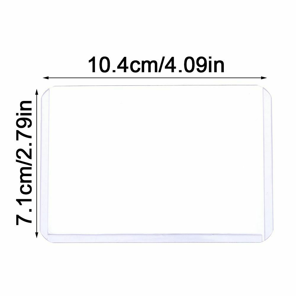 Trading Card Card Holder Protective Sleeves Holder Transparent Card Sleeves