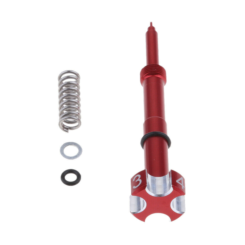 2 Sets of Fuel Mixture Screw Red And Blue Fuel Adjusting Screw Carburetor, for