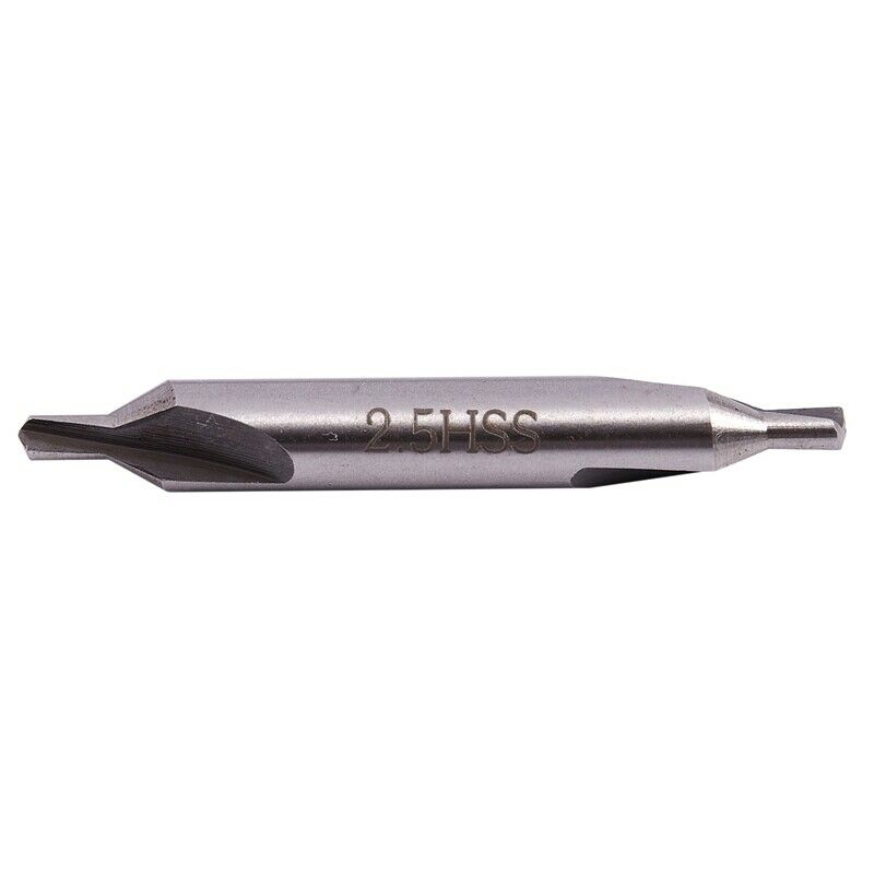 5 x HSS Drill Bits Drills Combined Center Center Countersink Bit Tool 60th GraD7