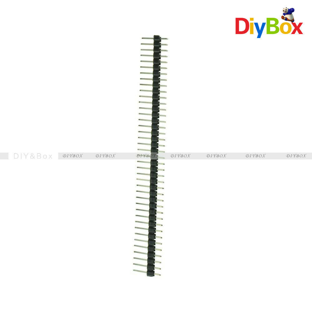 10PCS 40Pin 2.54mm Male Pin Single Row Straight Header Strip Connector F Arduino