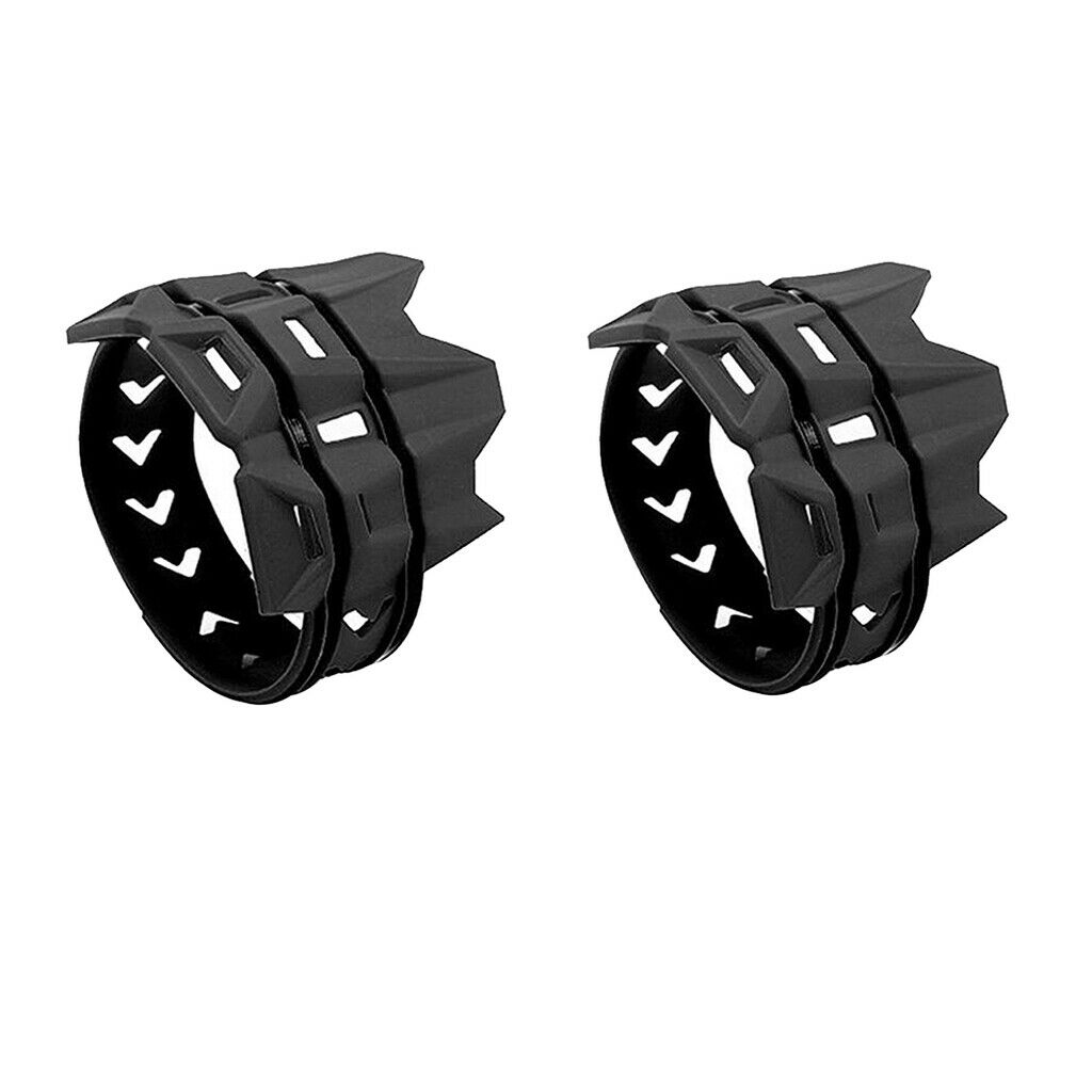 Motorcycle Exhaust Muffler Protector -resistant F/ Dirt Bike Black