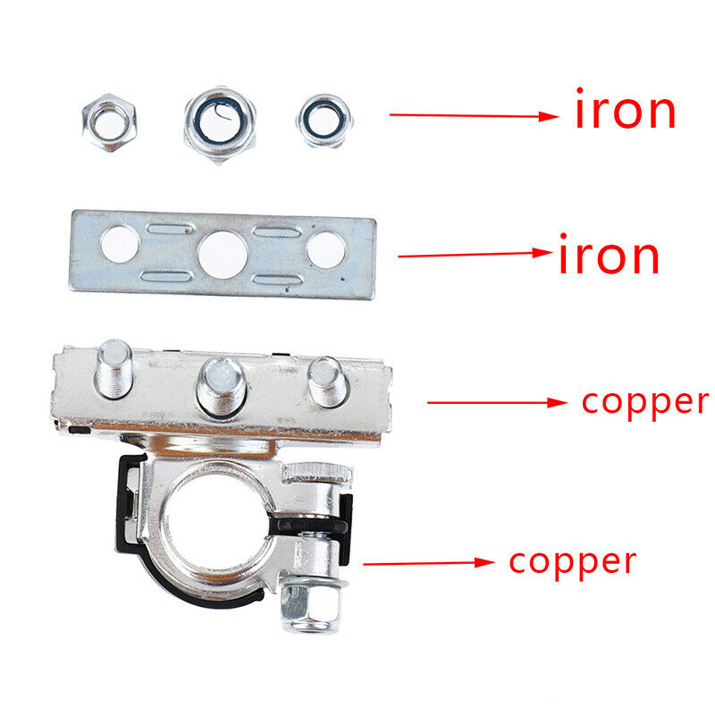 2pcs Car Accessories Auto Battery Terminal Clip Connector Clamps GraciousBDDD