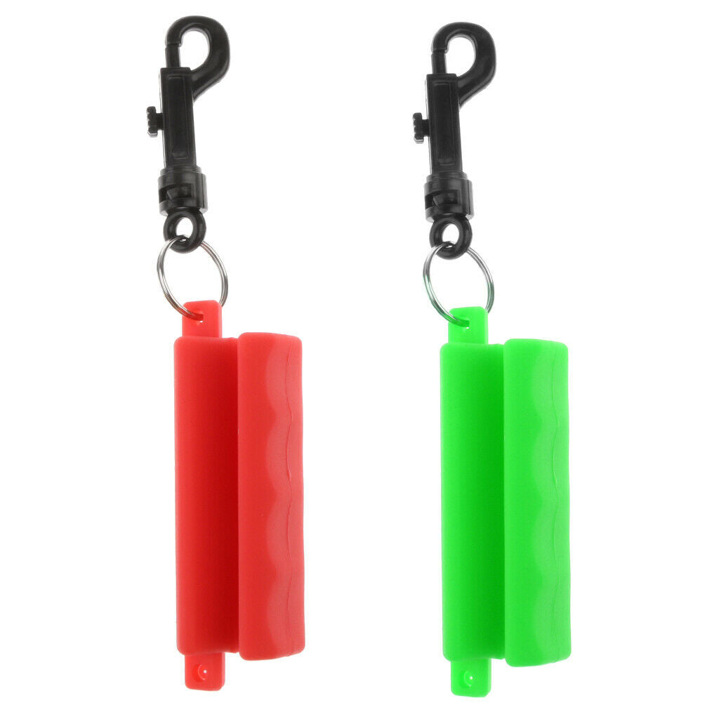 Silicone Arrow Puller with Keychain, Set of 2, Green + Red