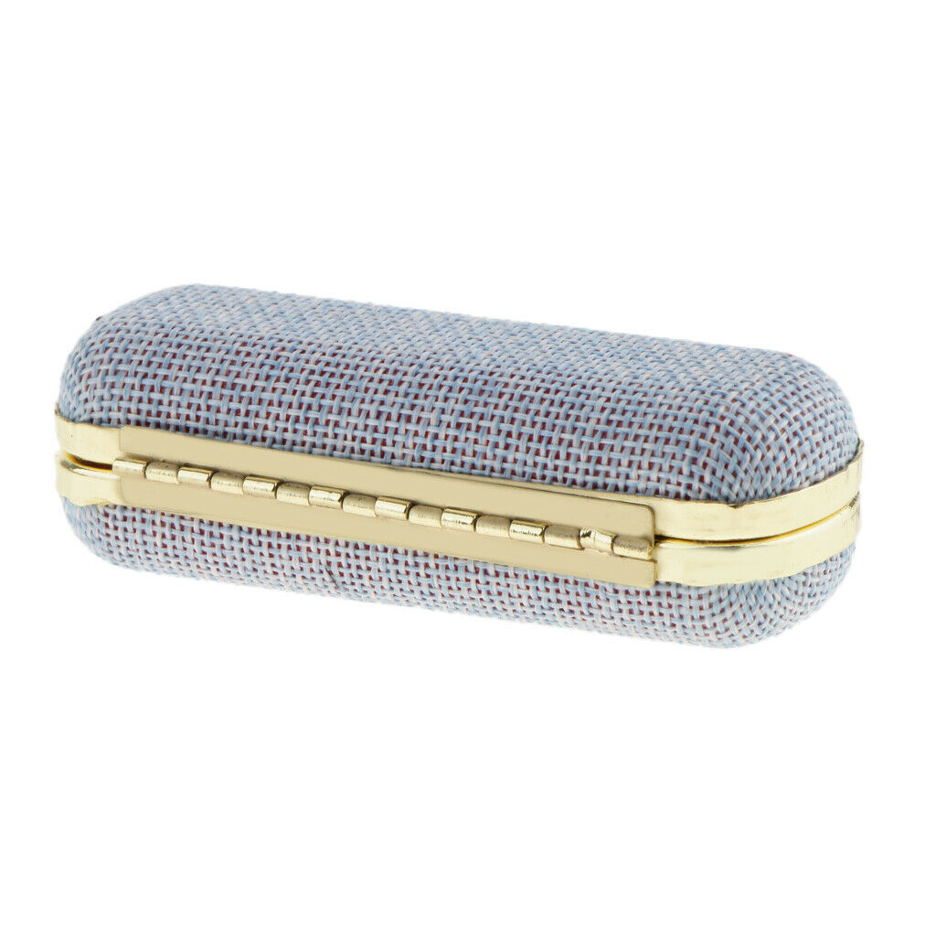 2pcs Lipstick Lip Gloss Case Storage Box Balm Holder With Mirror   Closure