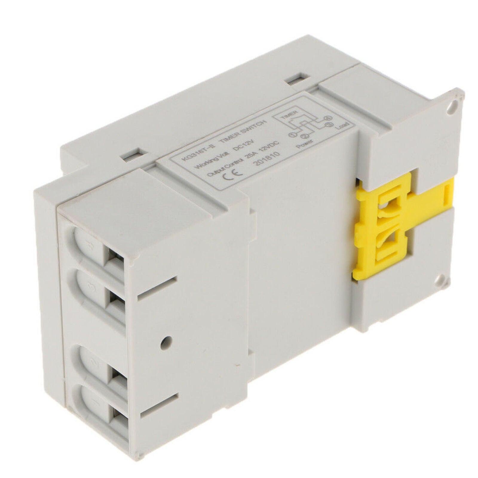 12V DC AC Digital Weekly Programmable Power Timer Time Relay Switch