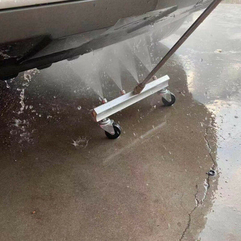High Pressure Autos Under Body Chassis Washer 4 Spray Nozzle Water Gun Cleaning