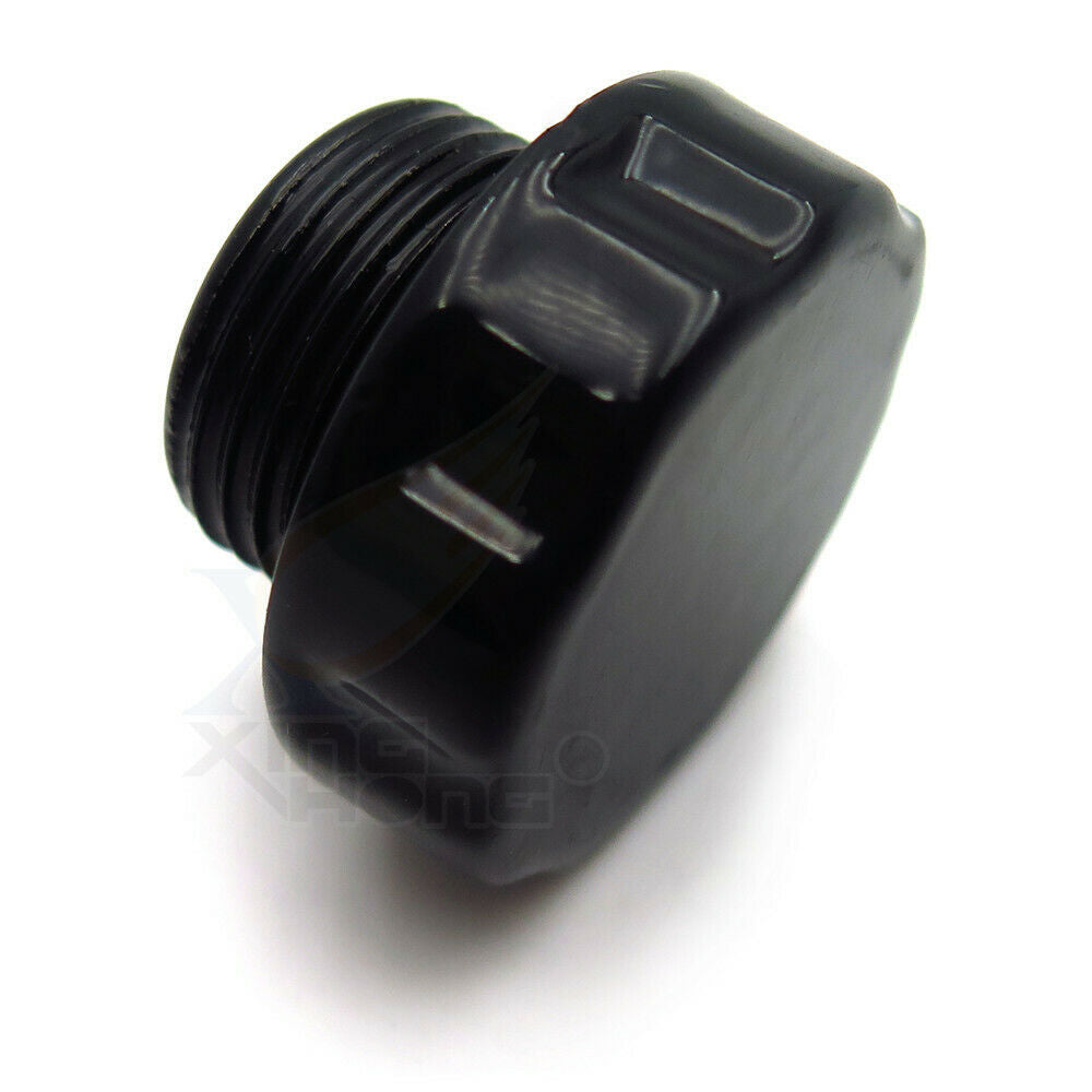 Black Fluid Reservoir Cap Cover For Suzuki 92-12 GSXR 600/88-12 GSXR750