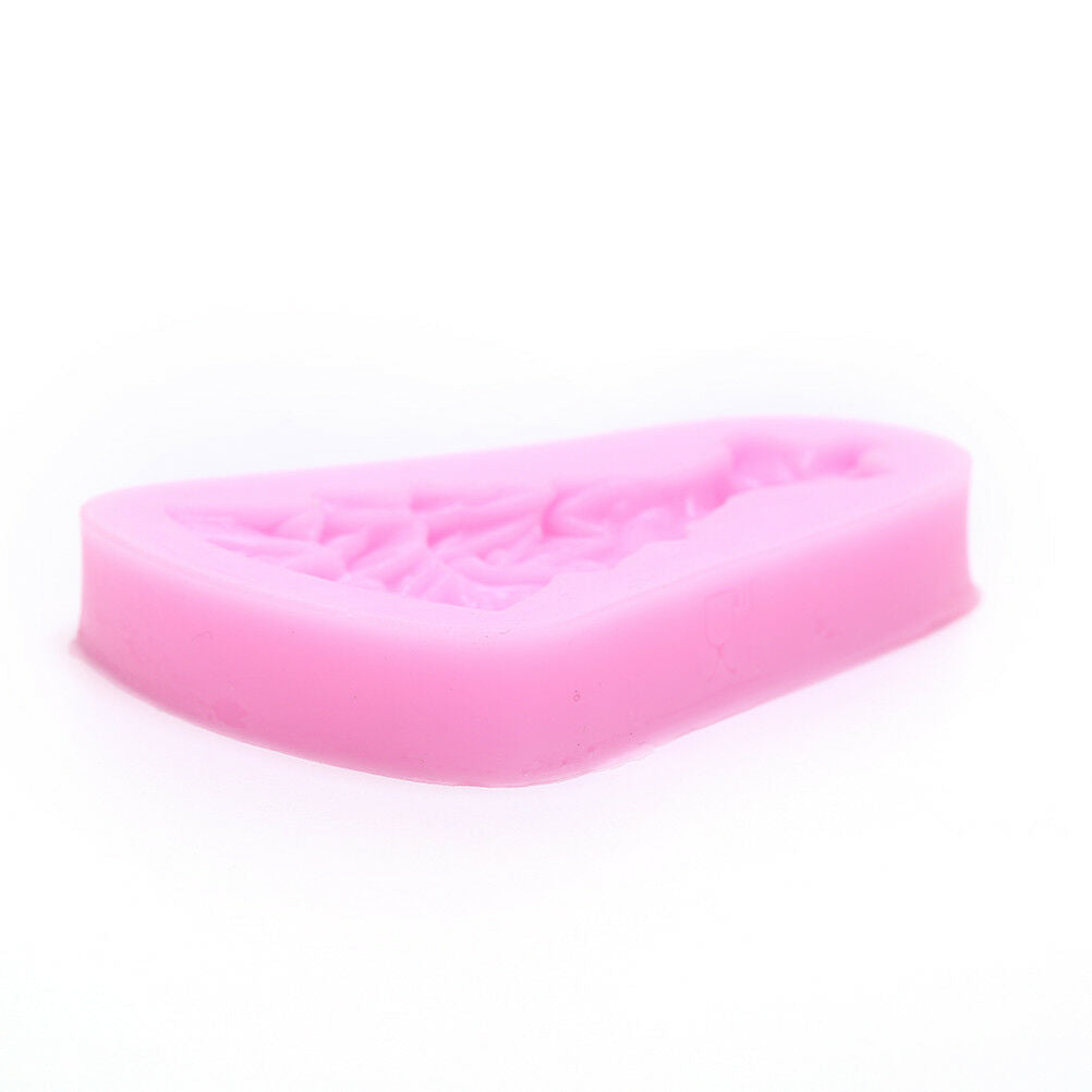 wedding dress skirt silicone mould fondant cake decoration baking mold displDD