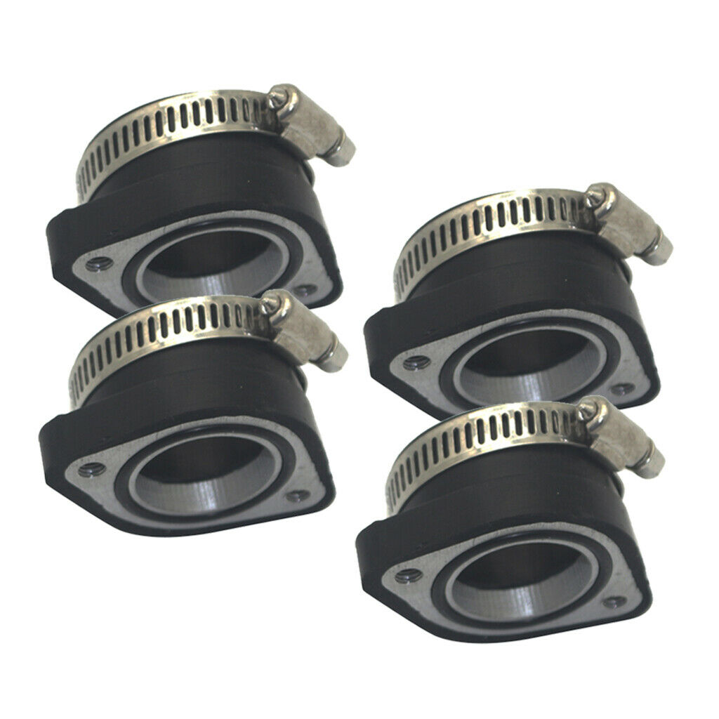 4x Dirt Bike Intake Mainfold Adapter Fit for   VM24 PE24 PE26 PE28 OKO Carb